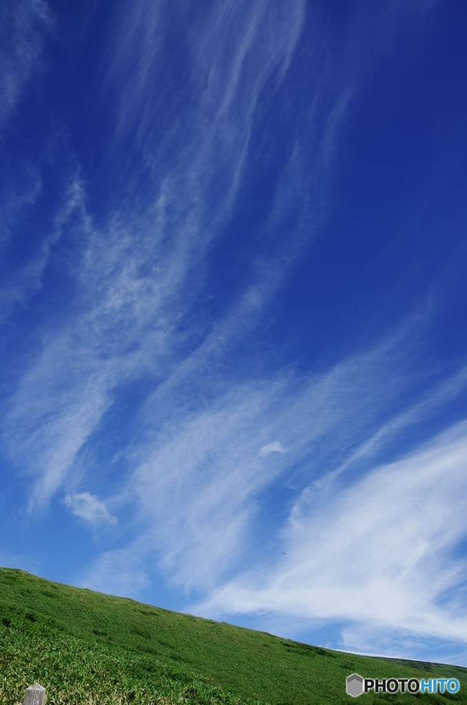  見晴台の空