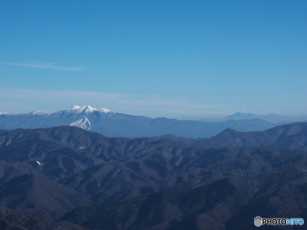 秋田駒ヶ岳と早池峰山