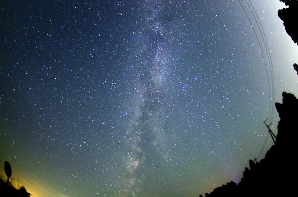 8月最後の天の川です。