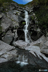 蛇石流分岐上流の滝