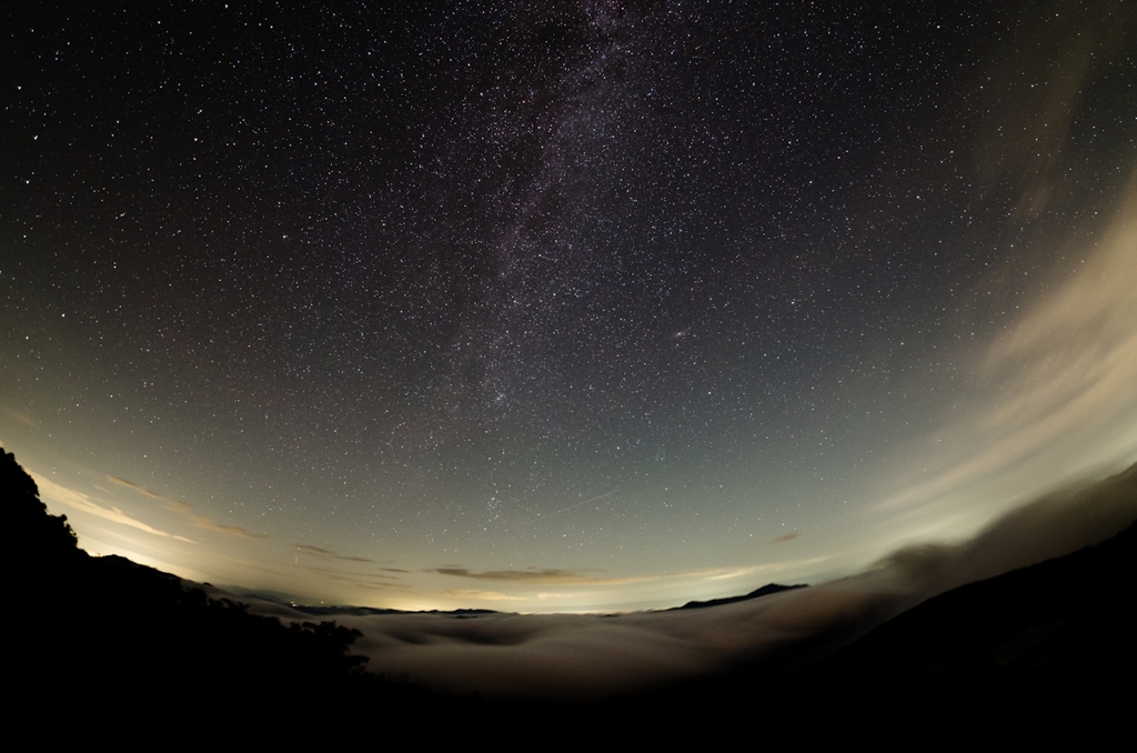 虎毛山登山・星空Ⅰ