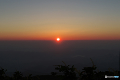 山のおはよう
