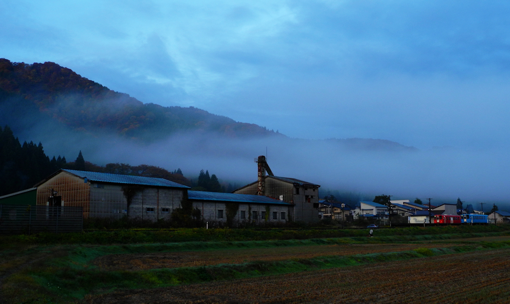 山里・秋の朝Ⅰ