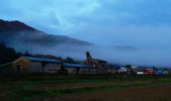 山里・秋の朝Ⅰ