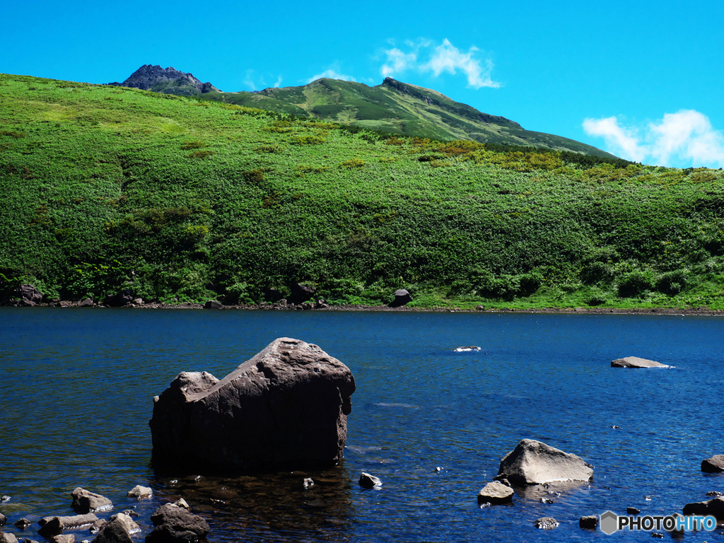 鳥海湖畔で遊ぶⅡ