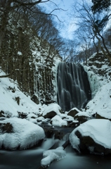 冬の亀田不動滝Ⅰ