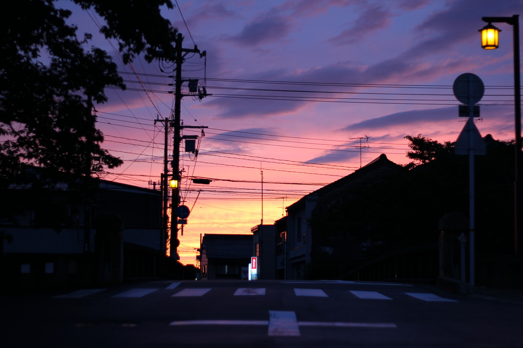 仲夏の夕暮れ～ティータウン～①