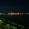 湖上夜景