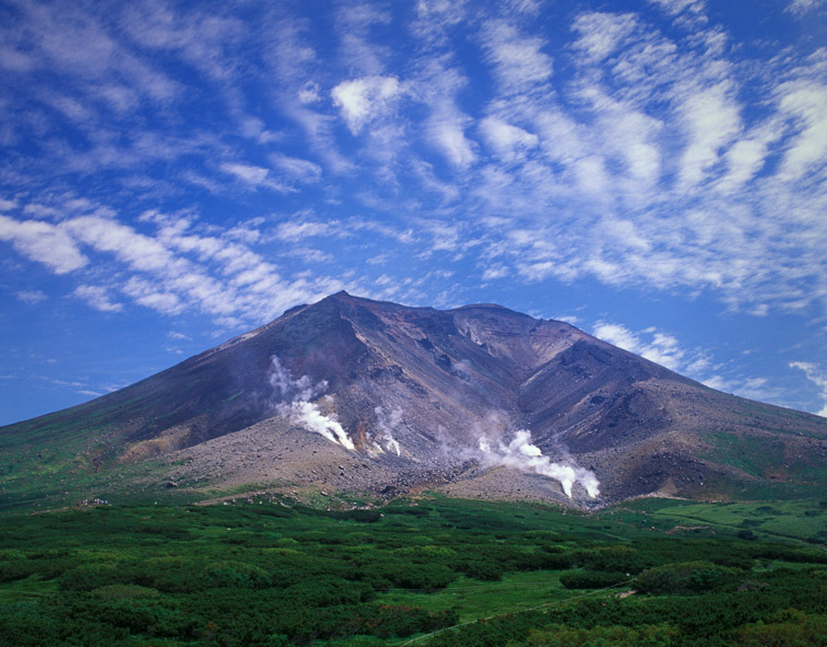 大雪山の雲