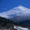 厳寒の山