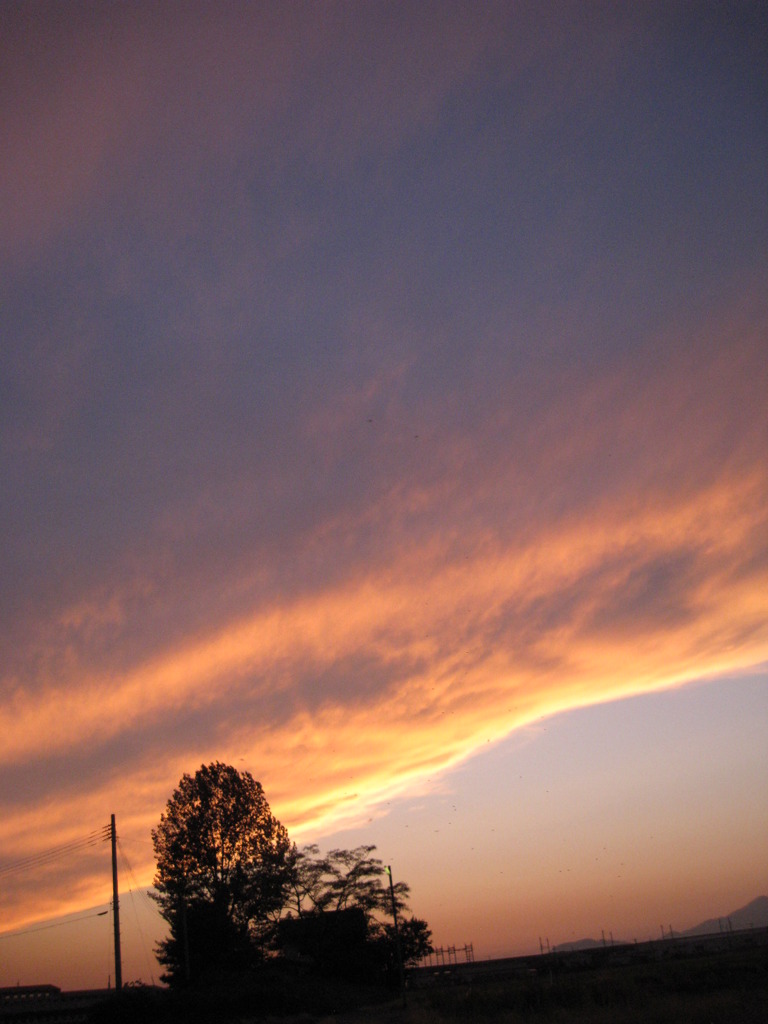 夕焼け