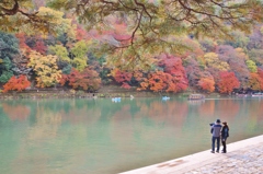 紅葉の嵐山