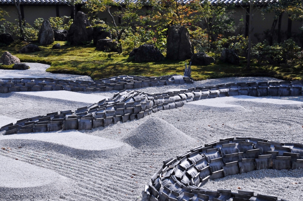 京都・高台寺の庭です。
