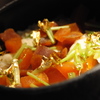 金箔の混ぜ御飯です。