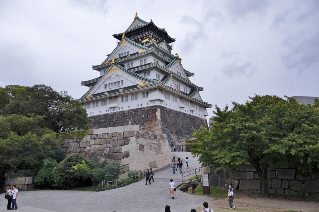 大阪城です。