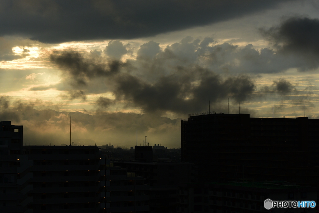 大雨後