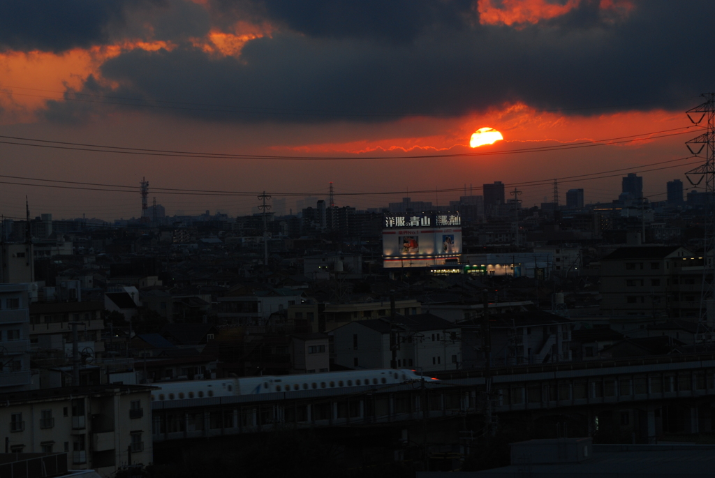 雨雲の後ろに２