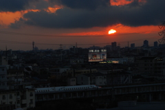 雨雲の後ろに２