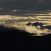湧き出す雲　六甲山頂上