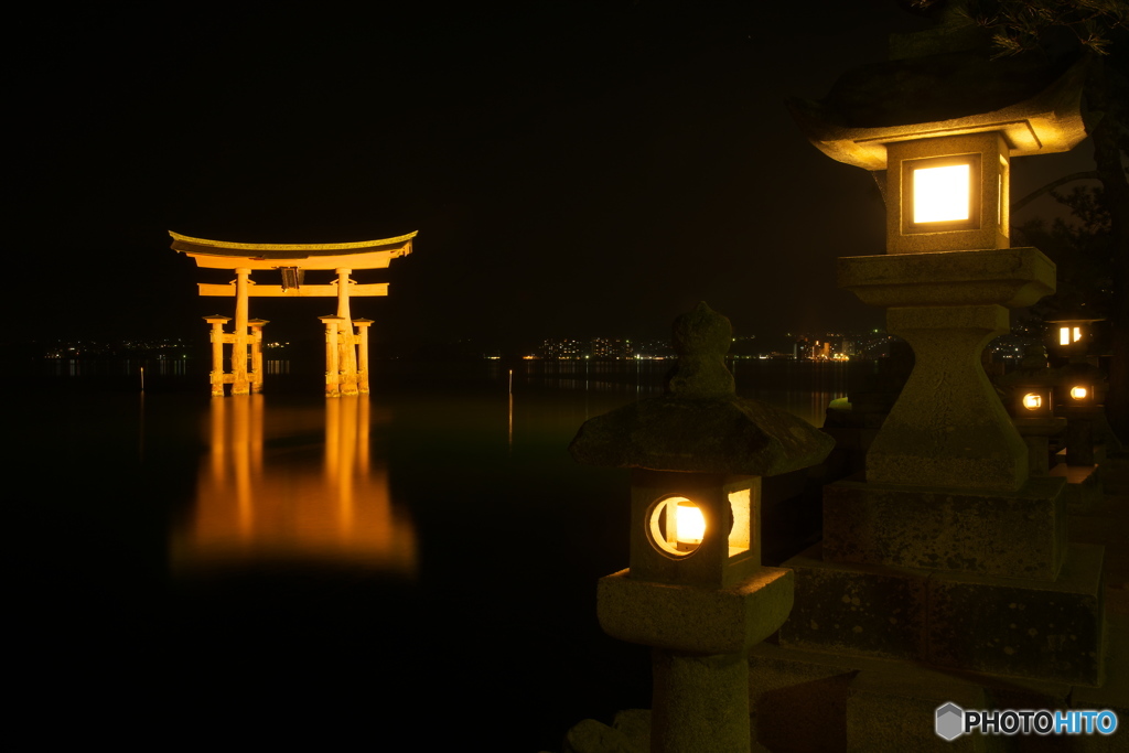 厳島神社 大鳥居