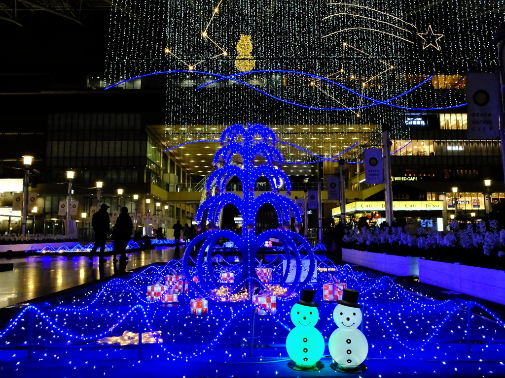 大阪駅上