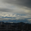 雨雲との境