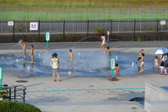 水遊び