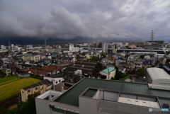 雨雲接近