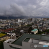 雨雲接近