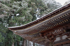 厳冬の室生寺