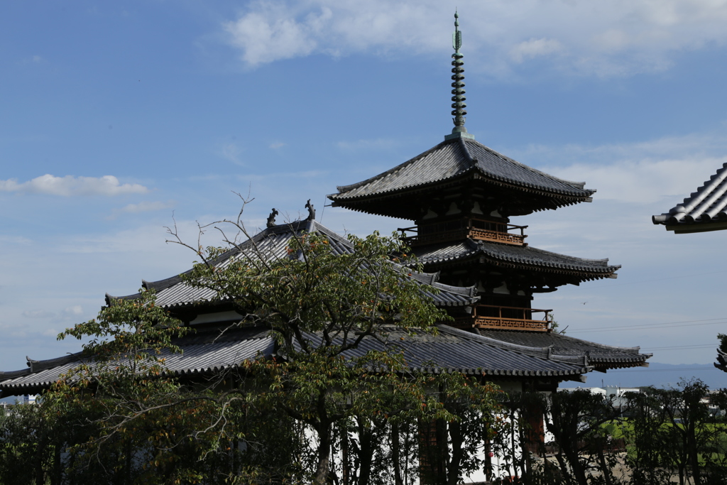 斑鳩の里　法起寺