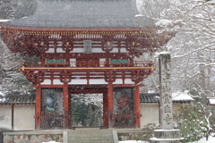 雪の室生寺　続き