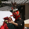 獅子神楽の奉納