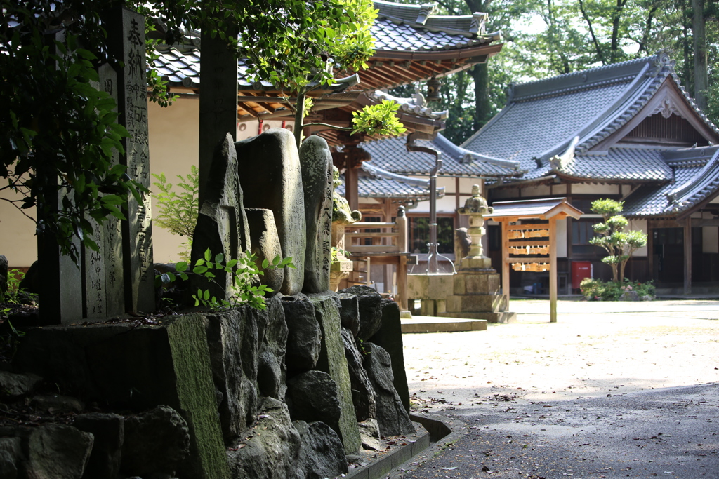 nabariブラ散-2　昼下がりの神社