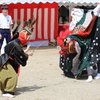獅子神楽の奉納