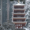 室生寺モノクローム