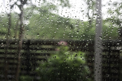 雨の日は
