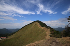 曽爾高原の倶留尊山　
