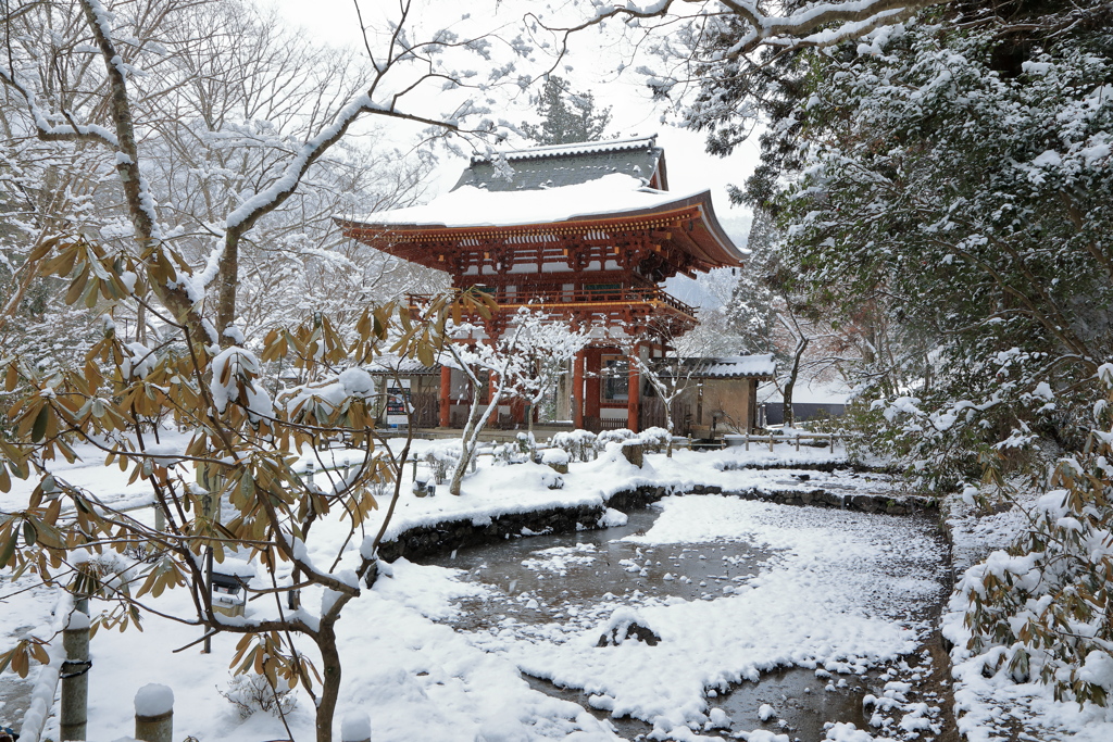 雪の室生寺