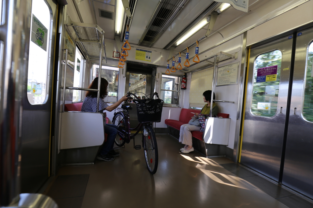 自転車OK 伊賀鉄道