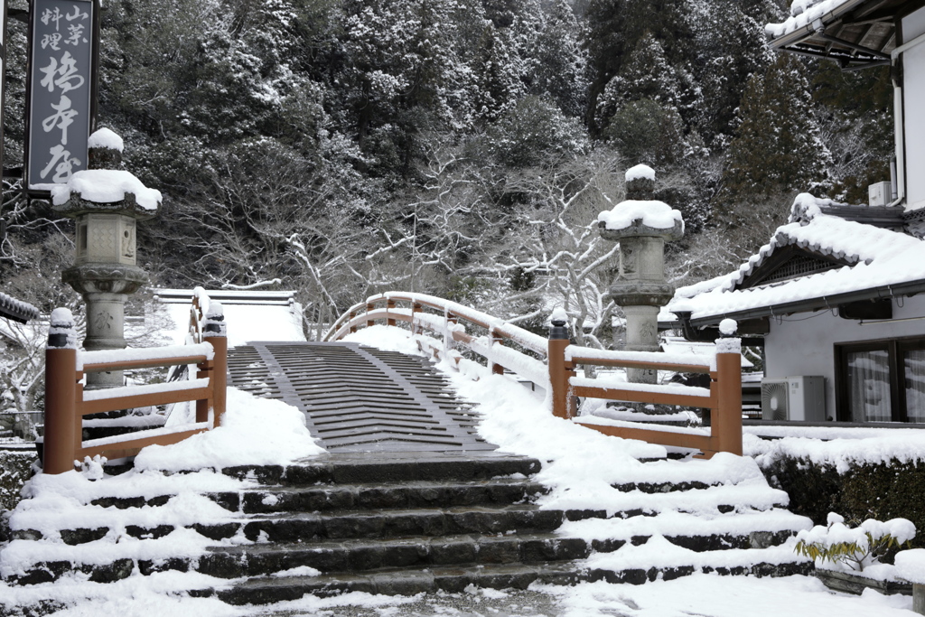 室生寺モノクローム