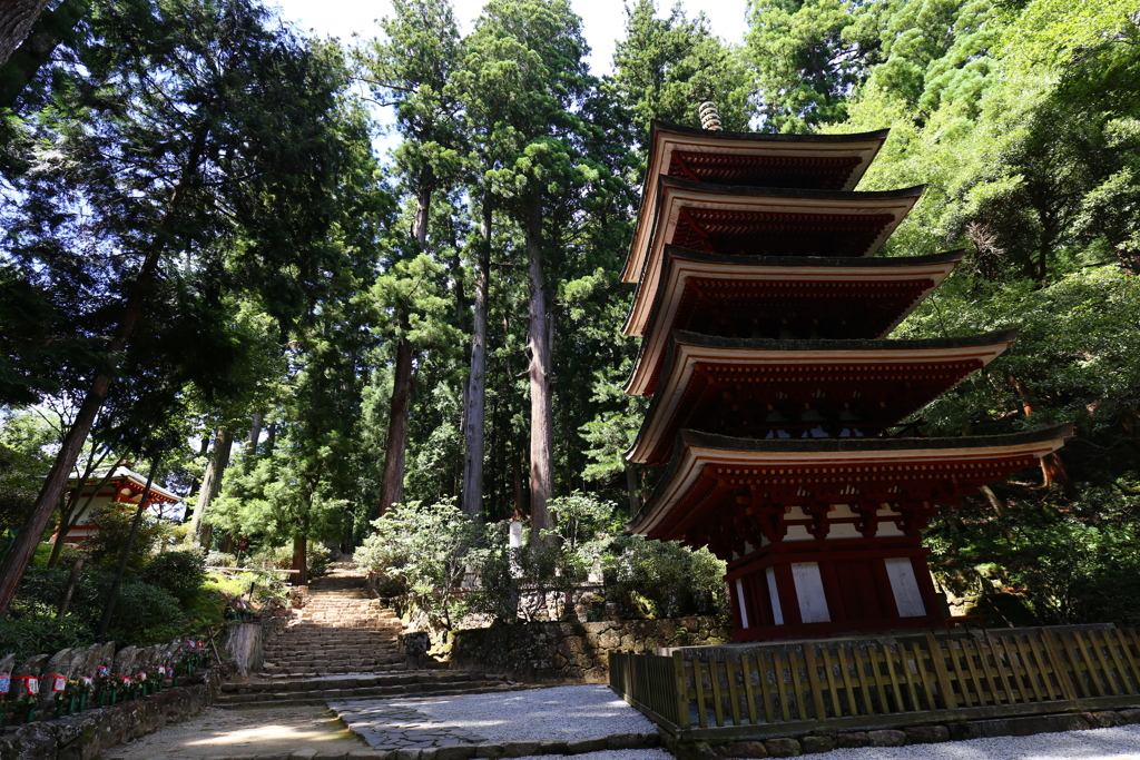 室生寺　五重塔