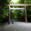 伊勢神宮　内宮の参道