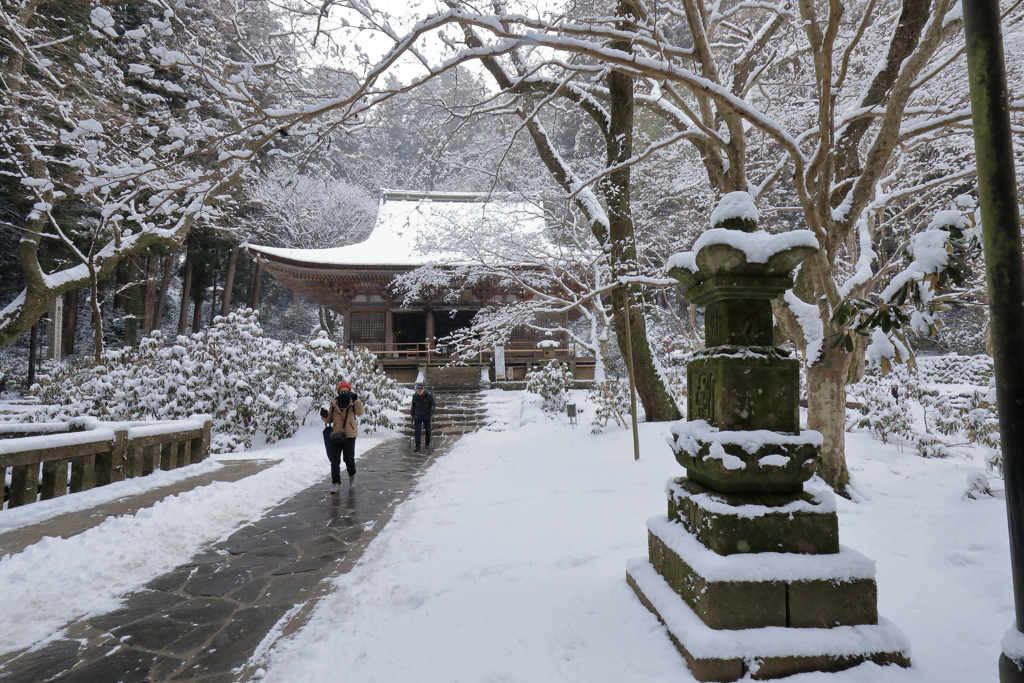 室生寺モノクローム