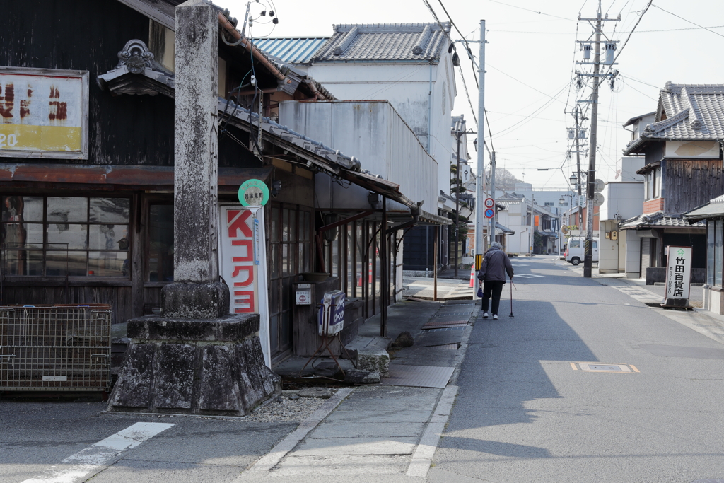 旧初瀬街道　阿保宿