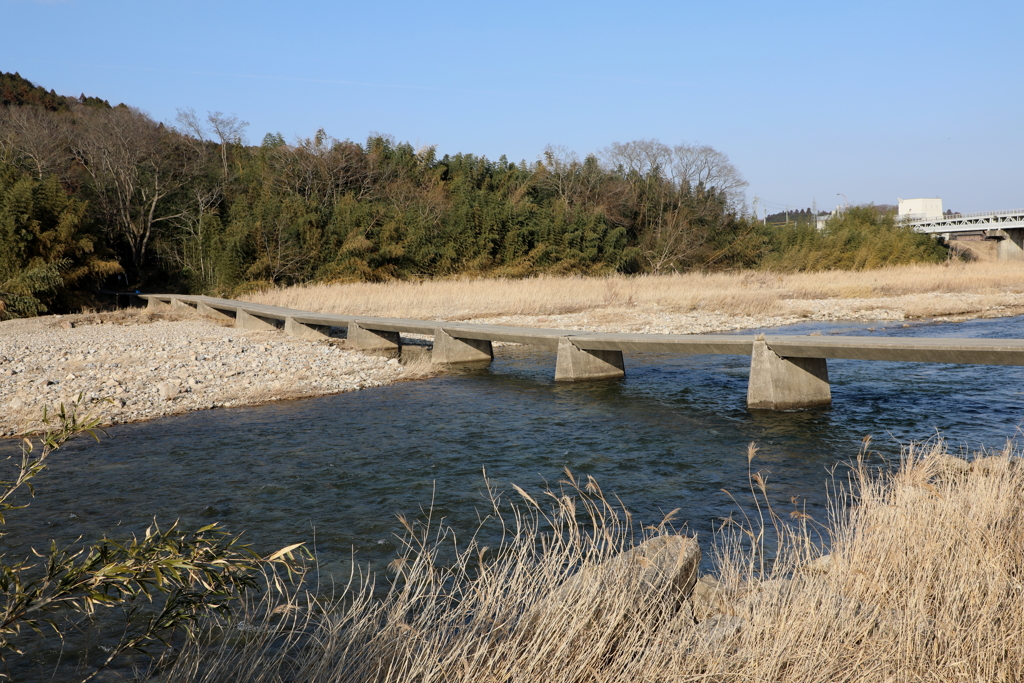 沈下橋 大屋戸橋