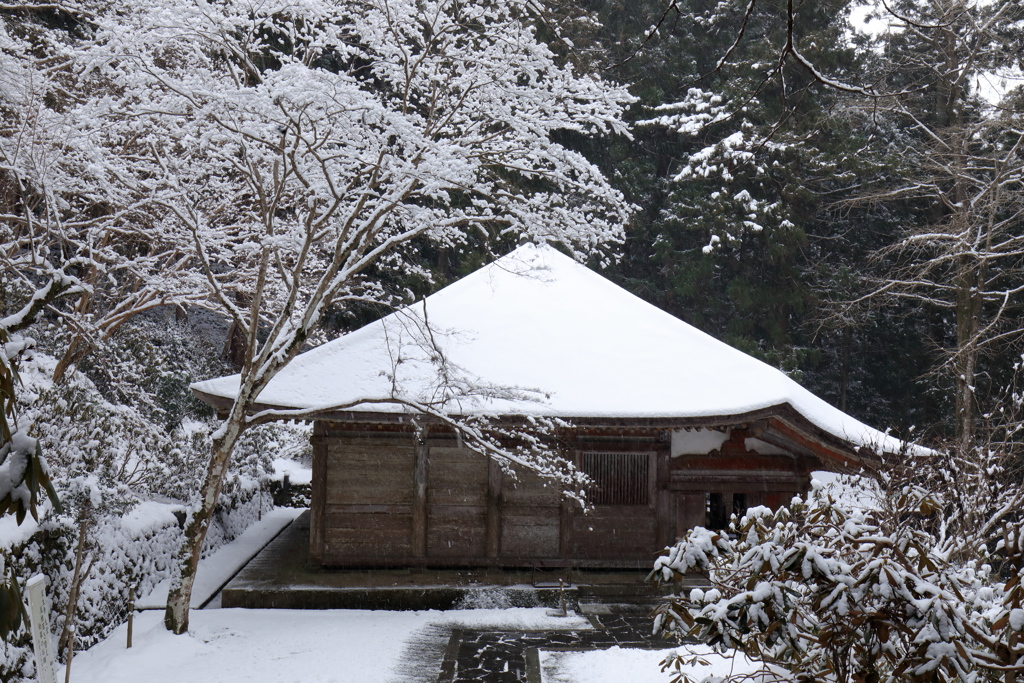 室生寺モノクローム