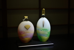 硝子のお雛様