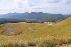 曽爾高原、秋風にゆれて