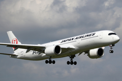 JAL A350 ２号機 慣熟訓練